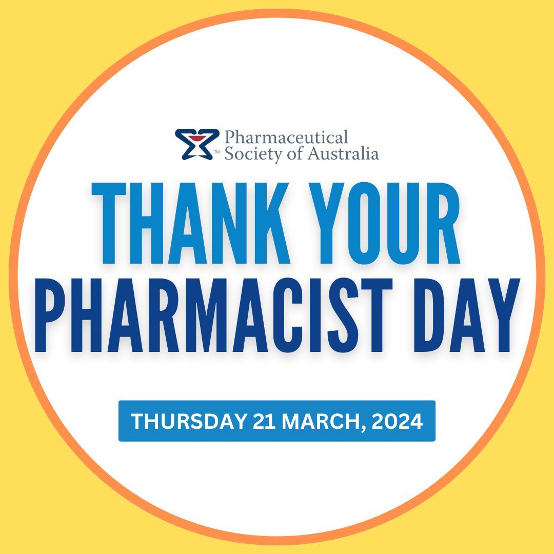 One of our favourite days of the year is almost here... Save the date for #ThankYourPharmacistDay on Thursday 21 March 2024