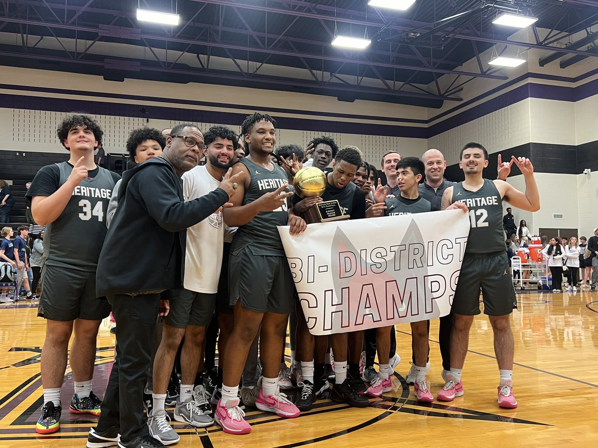 Congrats to our BI-DISTRICT CHAMPS! The Coyote grit was real 💪 @CoyoteBball