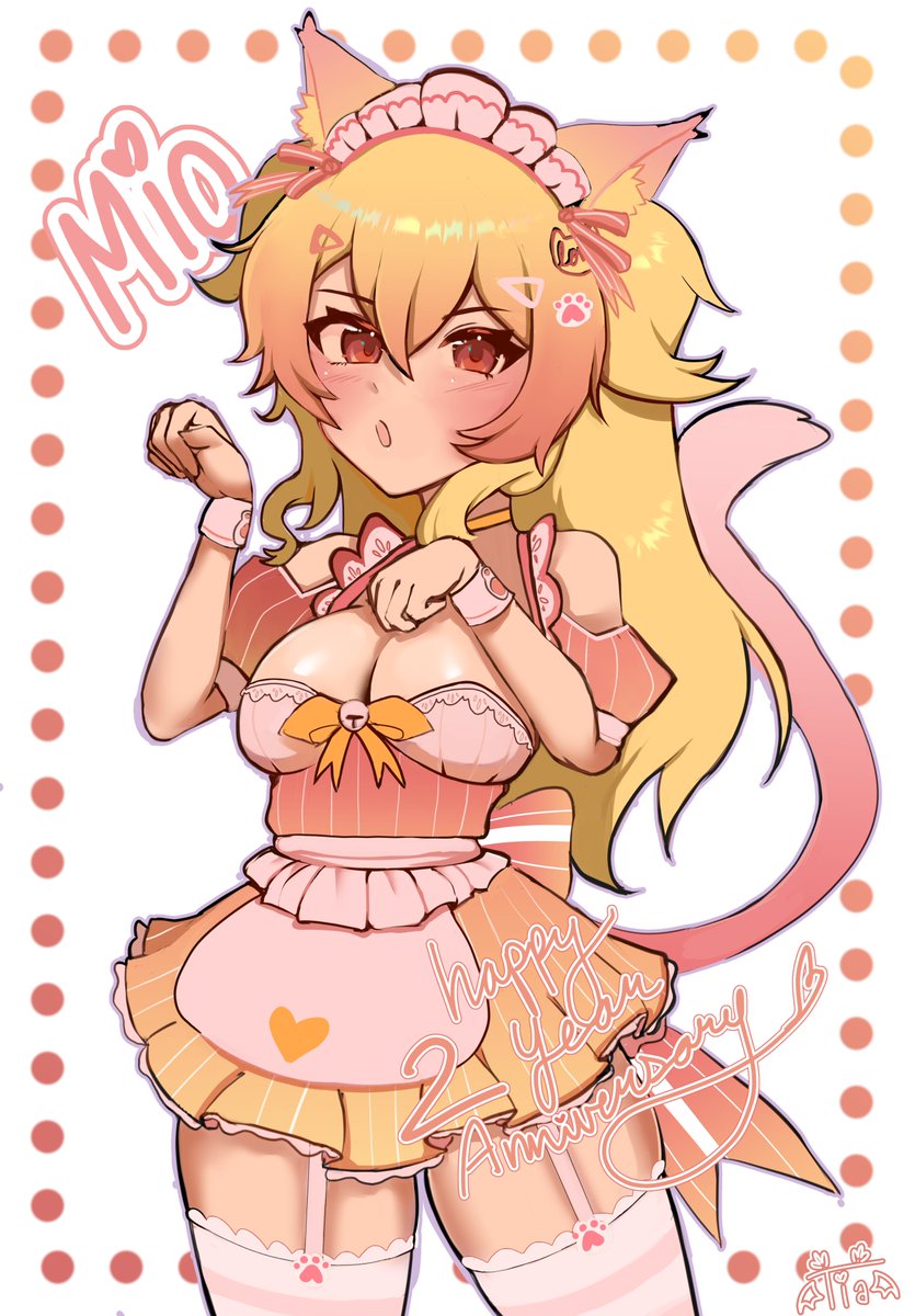 MattoTia's tweet photo. hehe I can post this now! Happy Vtuberversary @/MiosChannel ^ ^ <3
#tiaillust #MiosChannel #MioLewd https://t.co/Q2oB3hNTwz