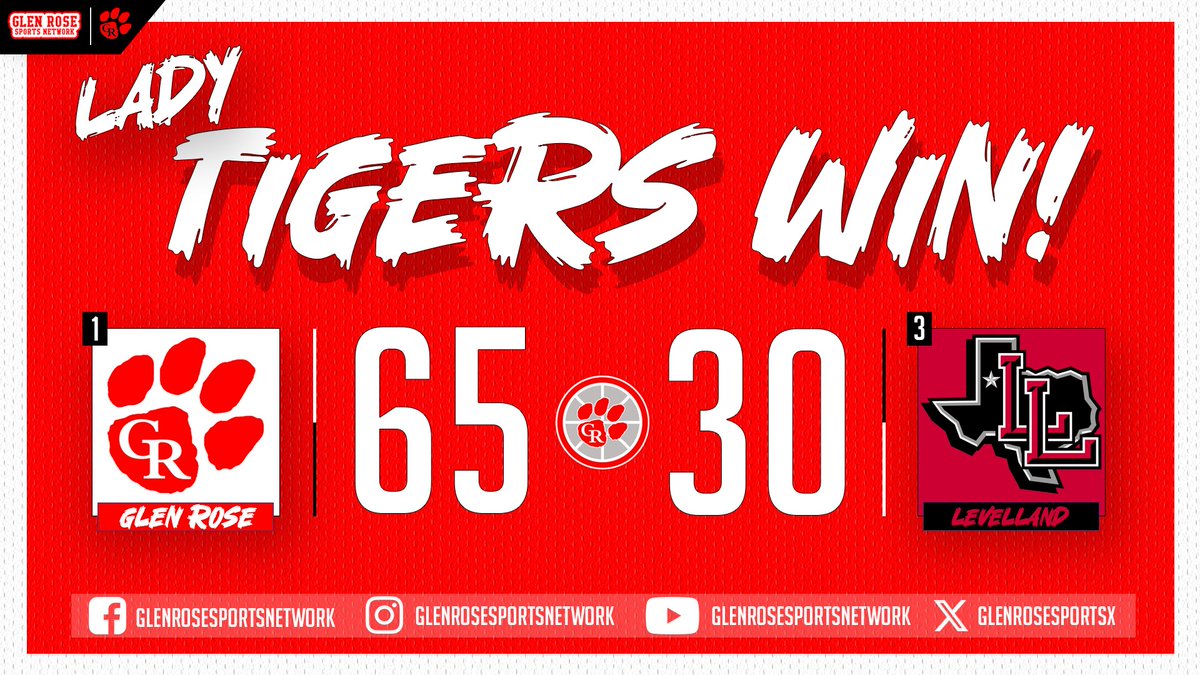Standing on business! 🏆<a href="/GlenRoseGirlsBB/">Glen Rose Lady Tiger Basketball</a>