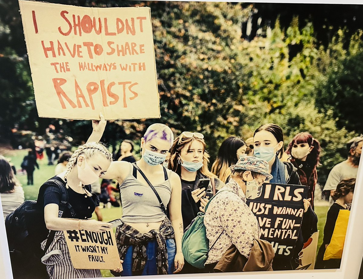 Can you help us? This image was taken at the Melbourne March4Justice We’re trying to find out who the girls are in the image? Can you please share for a wider reach Thank you #March4Justice