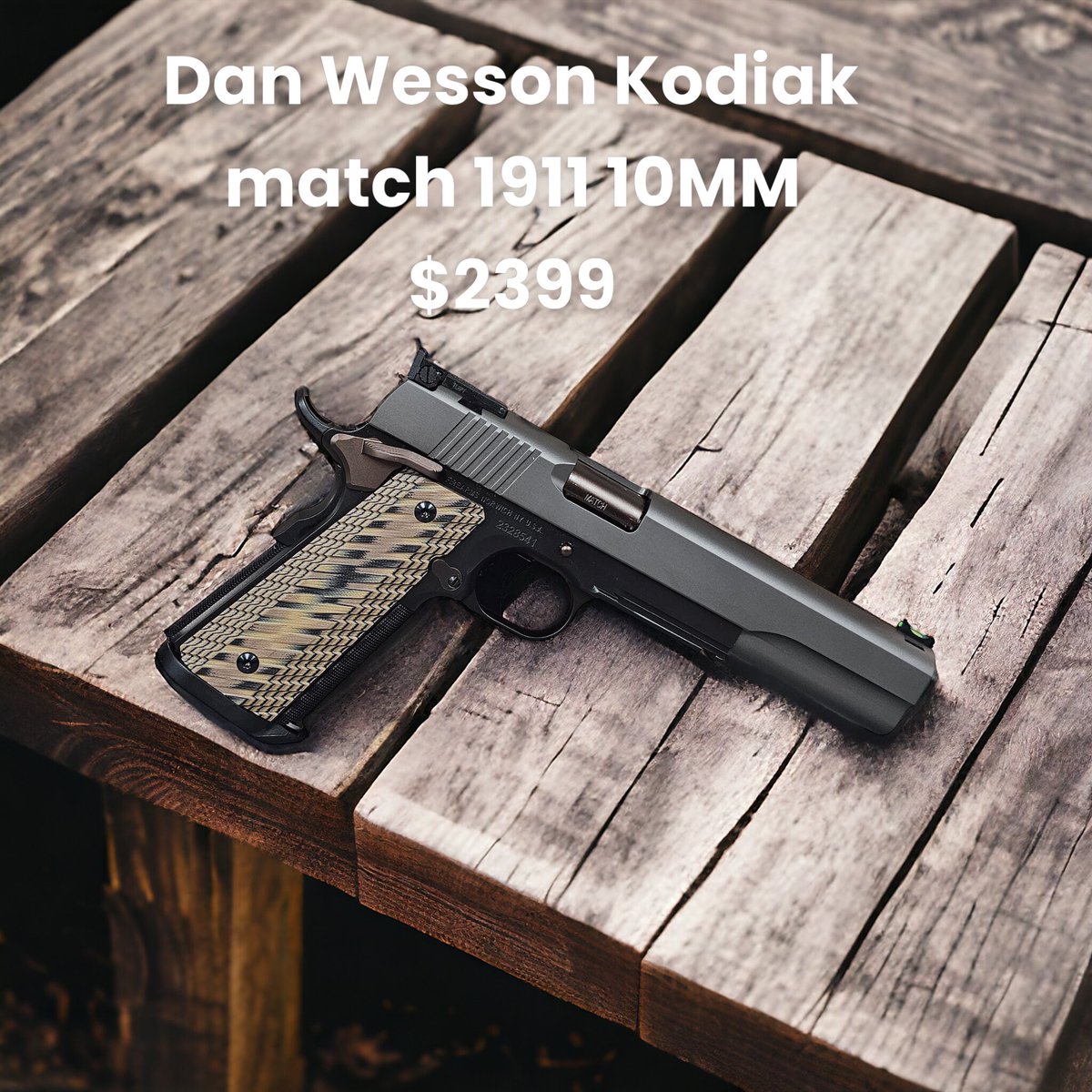 DRGunSupply's tweet image. #danwesson Kodiak 10MM🔥

#okc #shoplocalokc #pewpewlife #oklahomacityoklahoma #military #guns #firearms #riflehunting #Oklahoma #gun #gunshow #weapons #handgun #pistol #gunsandammo #tactical #shooting #gunporn #pewpew #saywhen #werunguns #drgunsupply