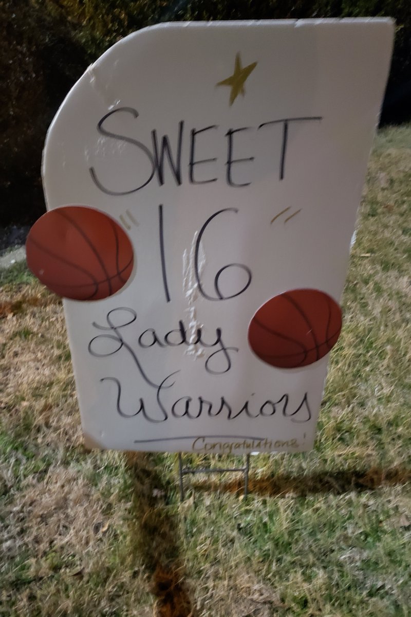 WarriorAthDir's tweet photo. Lady Warriors defeat Manteno 39-24 to improve thier record to 27-4 and advance to the Sweet 16!  Watseka will play Peotone on Thursday (2/22) at 7:00pm at Gilman. #WarriorPride https://t.co/5NIT5gVy7I