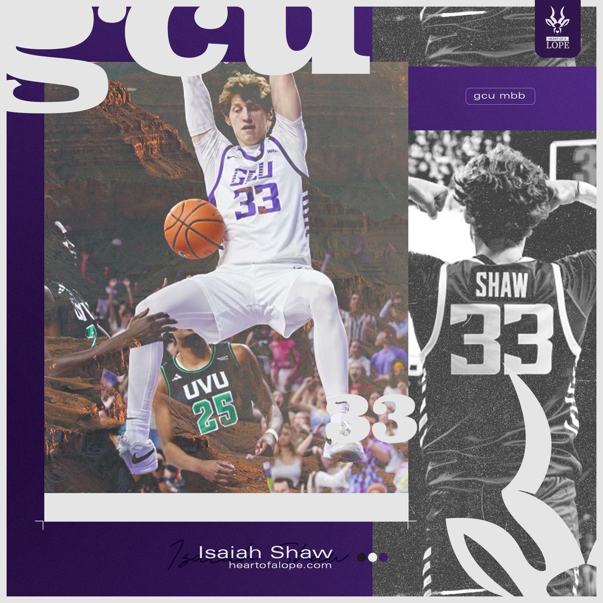 Ready to make noise both on and off the court! @heartofalope is empowering Grand Canyon student athletes, and with your help we can continue to make plays. Become a member today at heartofalope.com/subscribe/ #ad #GoLopes