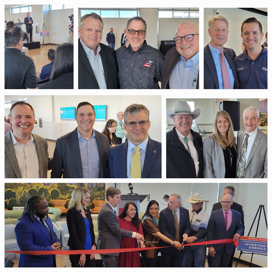 A special occasion at the @gatewayairport “South Concourse Ribbon Cutting” with @WhiteHouse Sr. Advisor @TomPerez & @gregstantonaz @FAANews & @Scott_SmithAZ @McCarthyBuild @EVPartnership @CityofMesa @MayorGiles @MesaCityManager @jacksellers @TownofQC @GilbertYourTown @AJCityAZ +