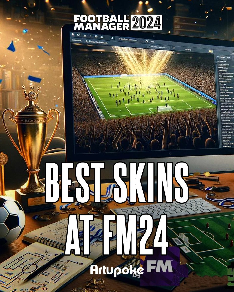 Cek di sini, daftar skins terbaik yang telah mimin kurasi di Football Manager 24 ⤵