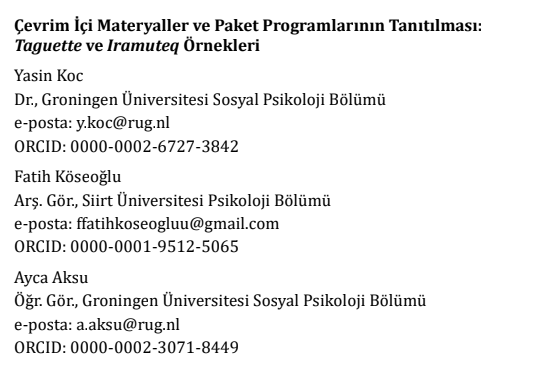 hitaf80's tweet photo. Değerli hocam @spyasin ve @aycaaksu_psy ile "Çevrim İçi Materyaller ve Paket Programlarının Tanıtılması: Taguette ve Iramuteq Örnekleri" bölümünü yazdığımız kitabımız çıktı.  

Kitabla ilgili ayrıntılı bilgiye aşağıdaki bağlantıdan ulaşabilirsiniz: https://t.co/O4wsv760Rj https://t.co/QPh4BaQ25k