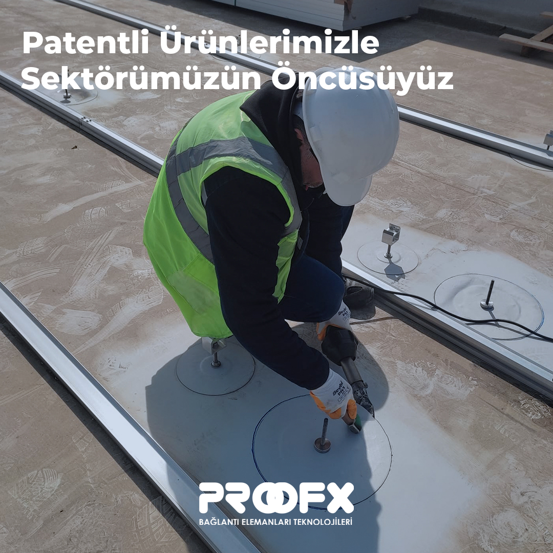 Proofx olarak, güneş enerjisi sistemleri, yaşam hattı, çatı ve cephe uzmanlığı ile alanında öne çıkan bir teknoloji firmasıyız.
Patentli ürünlerimiz ile sektörde öncü olmaktan gurur duyuyoruz! 

#Proofx #Proofile #Prooftech #BağlantıElemanları #BağlantıTeknolojileri