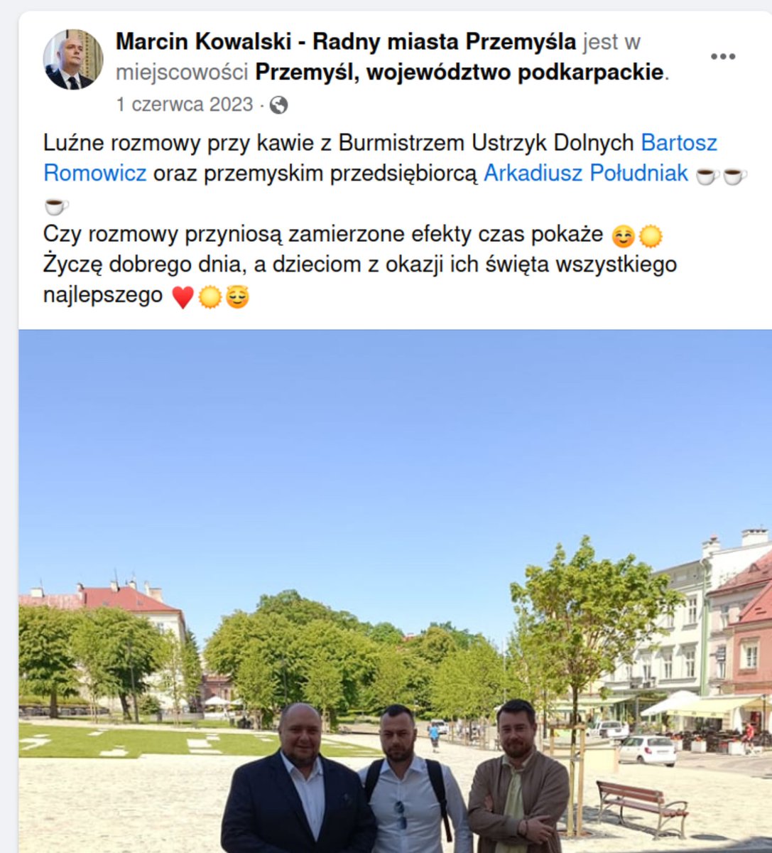 CypisOffline's tweet photo. Czyli rozmowy przyniosły zamierzone efekty?

To będzie kolejny powód do świętowanie w najbliższy Dzień Dziecka!

#Przemyśl #samorząd #wybory #WyborySamorządowe #Podkarpacie
źródło: https://t.co/W5DPUMs8Sx https://t.co/4GGXjQM22G