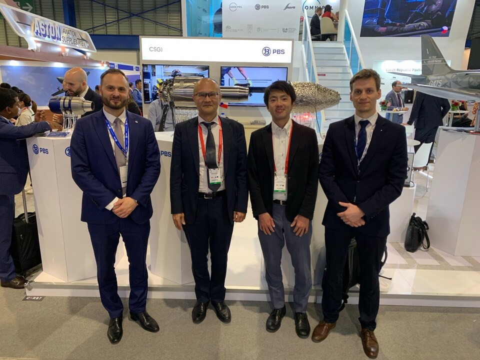 The <a href="/SGAirshow/">Singapore Airshow</a>✈️ is now open. We had the pleasure to meet some important partners such as <a href="/sojitz_jp/">【公式】双日株式会社</a> and Kawasaki Aerospace Company. We would like to invite you to visit the Czech booth and the PBS event on Tuesday evening. We look forward to your visit! #SingaporeAirshow