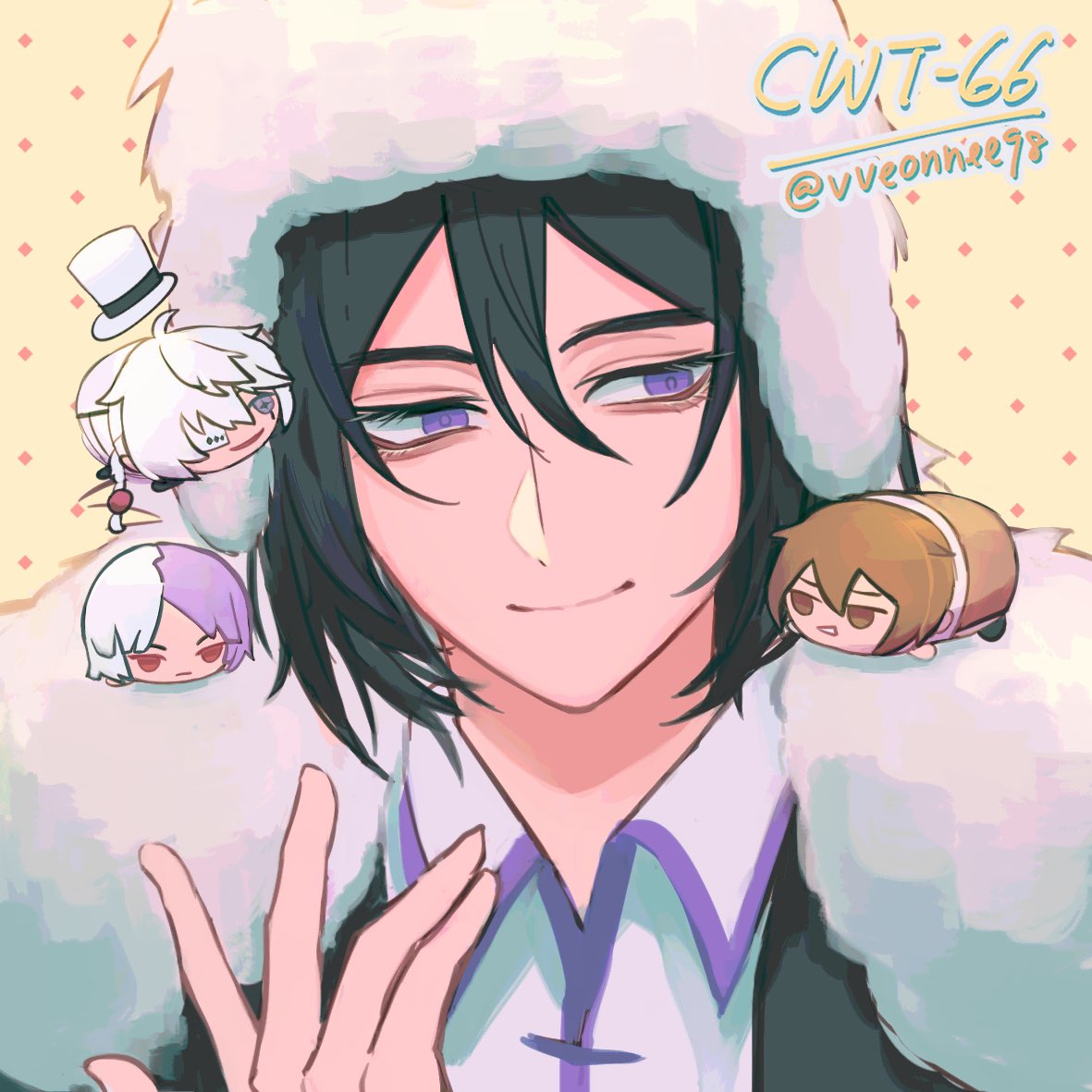 「CWT認親卡!第一次參加海外event嗚嗚雖然是去玩的 」|Veon ビヨンのイラスト