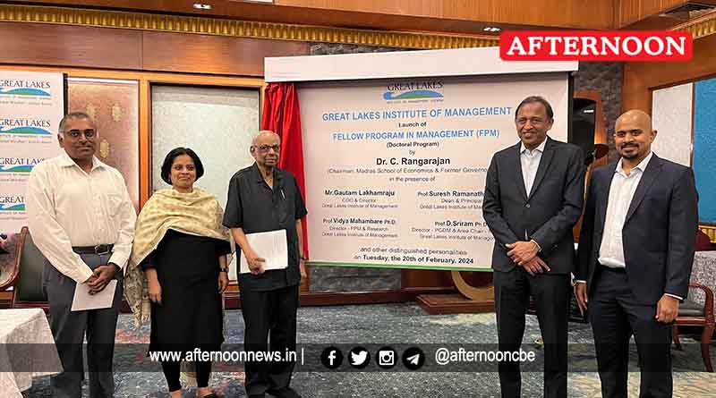 Great Lakes Chennai unveils Cutting-Edge Fellow Programme in Management
Read more: afternoonnews.in/article/great-…
#digitalnews #NewsOnline #LocalNews #TamilNews #TNNews #epaper #facebooknews #instanews #afternoonnews #greatlakeschennai #UNVEILS #fellowprogrammeinmanagement #Chennainews