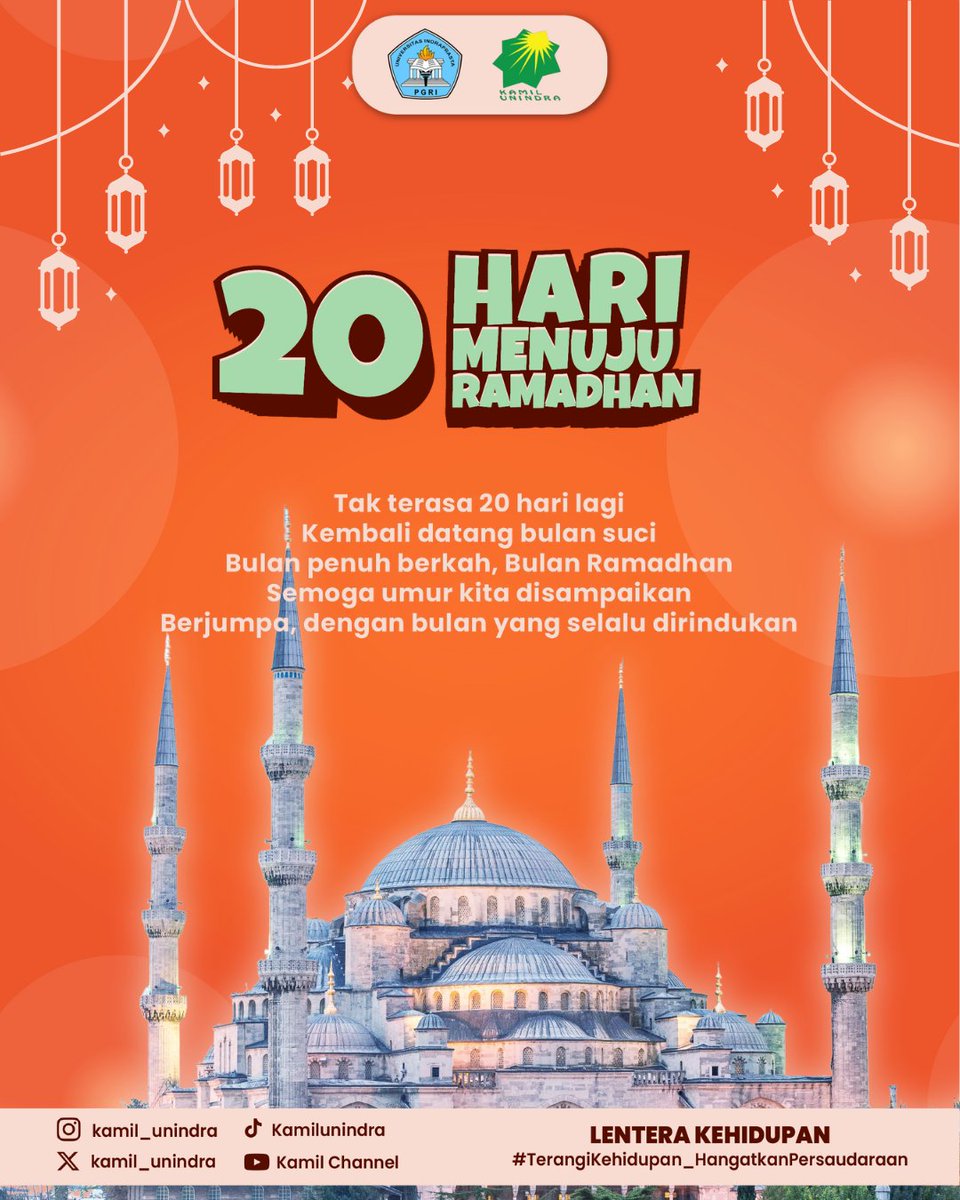 20 Hari lagi kita bakal ketemu...