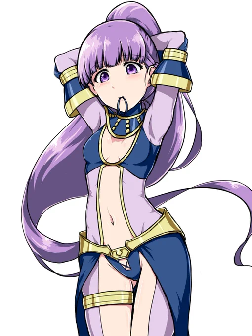 覚醒の魔符ソフィーヤの汎用グラがポニテだったねというだけの絵再掲 