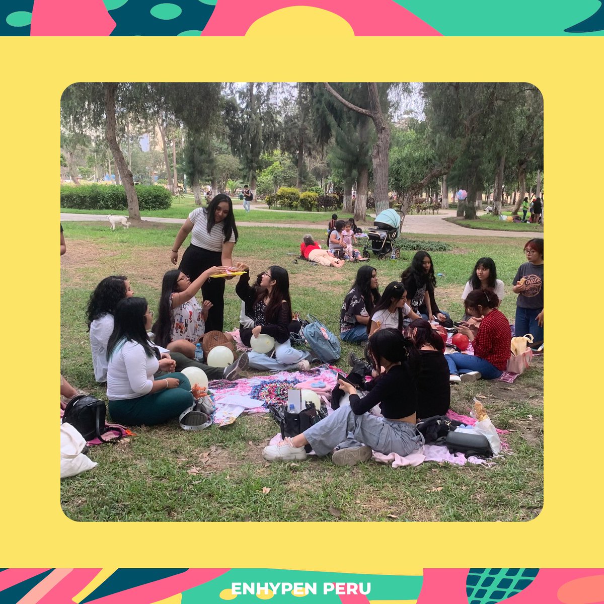 ENHYPENPeru's tweet photo. ❪ ENGENE ZONE ❙ 240220 ❫
¡Gracias a ENGENE por asistir al increíble picnic de nuestro fanclub en nuestro cuarto aniversario! 🎉
Fue un día lleno de risas, diversión y momentos inolvidables. Estamos muy agradecidos por su apoyo incondicional.☀️
➨ (3/3)
#ENGENEZone #ENHYPEN #엔하이픈
© ENHYPENPeru