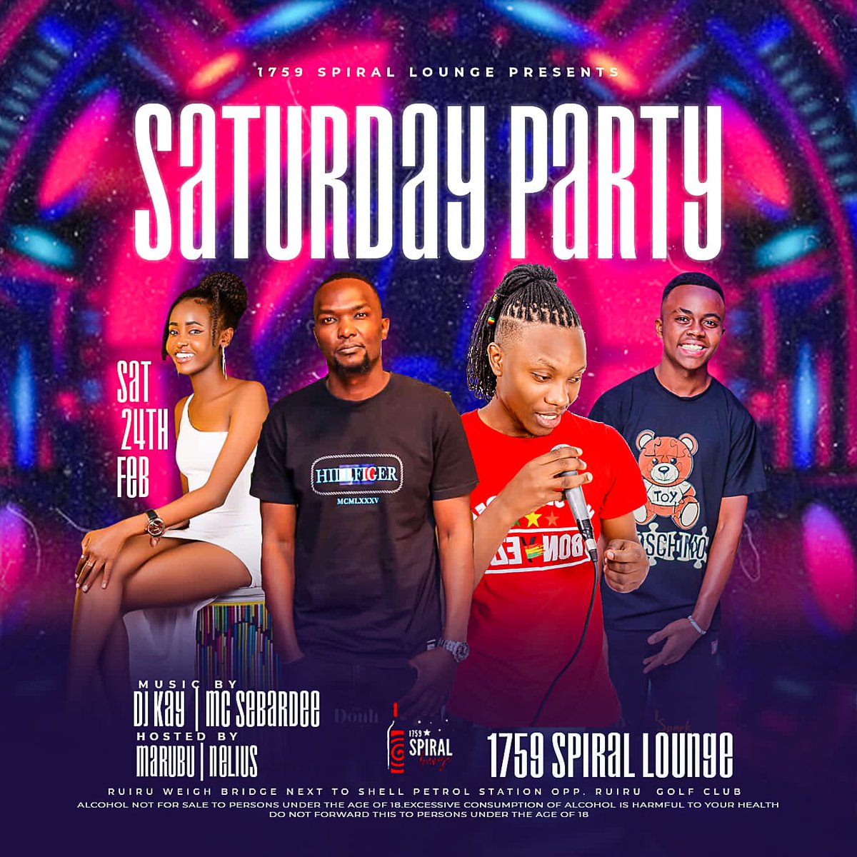 °•Greetings 👊🏽
This Sato Serving You 
  Great Vibes LIVE 🚧
@1759 LOUNGE RUIRU
Ft <a href="/Dj/">Dorothy Jean Chang</a> Kay // <a href="/Bonyeza/">Bonyeza Bonye</a> Sebar Dee
  TWENDE RUIRU ♨️
#Venye_Si_Hufanya
#PartyWithMrBonyeza👣