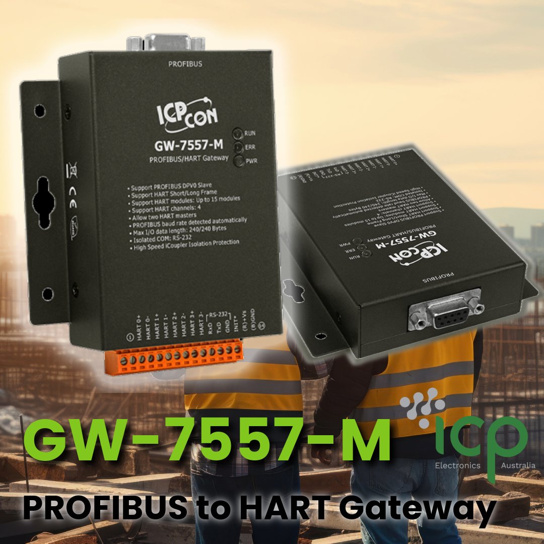 ICPElectronics's tweet image. Bridge your communication gap with #ICPDAS 
GW-7557-M 🚀! Perfect for connecting PROFIBUS DP and HART devices efficiently. #CommunicationGateway #ICPDAS #FutureTech Discover more today! 👉