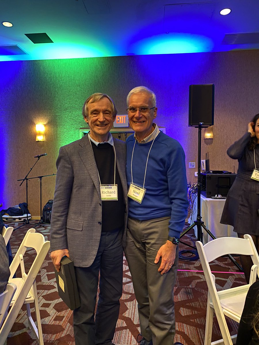 So very proud of my incredible mentor @ngmorgan1 for his Lifetime Achievement award at #nPOD2024 with David Leslie who also received one. congratulations both!