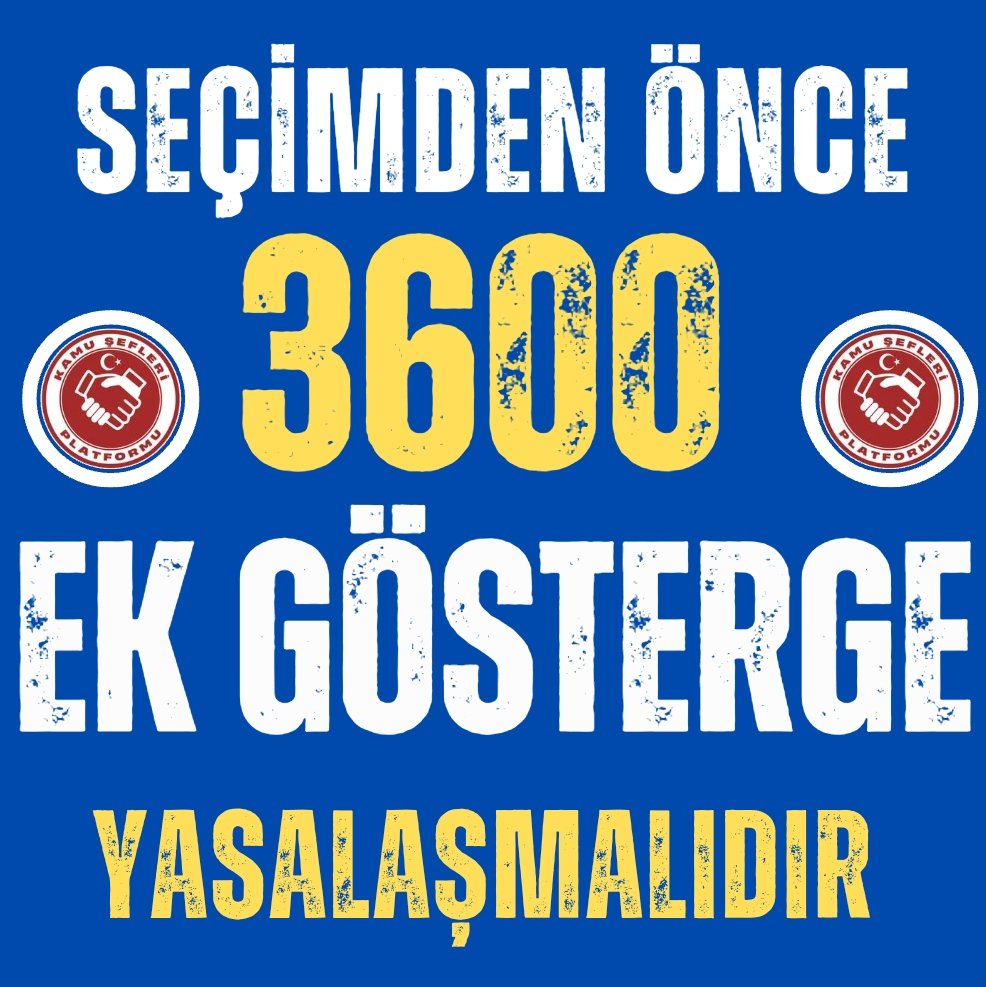 ➡️3600 Ek Gösterge bir an önce Meclise gelsin adalet yerini bulsun.
#KamuŞefleri Haklı 3600 Ek Gösterge Hakları.
#BirinciDereceye360O
#3600Meclise
<a href="/tcbestepe/">T.C. Cumhurbaşkanlığı</a> <a href="/RTErdogan/">Recep Tayyip Erdoğan</a> <a href="/_cevdetyilmaz/">Cevdet Yılmaz</a> <a href="/isikhanvedat/">Prof. Dr. Vedat Işıkhan</a> <a href="/memetsimsek/">Mehmet Simsek</a> <a href="/ErbakanFatih1/">ErbakanFatih</a>  <a href="/avabdullahguler/">Abdullah Güler</a>