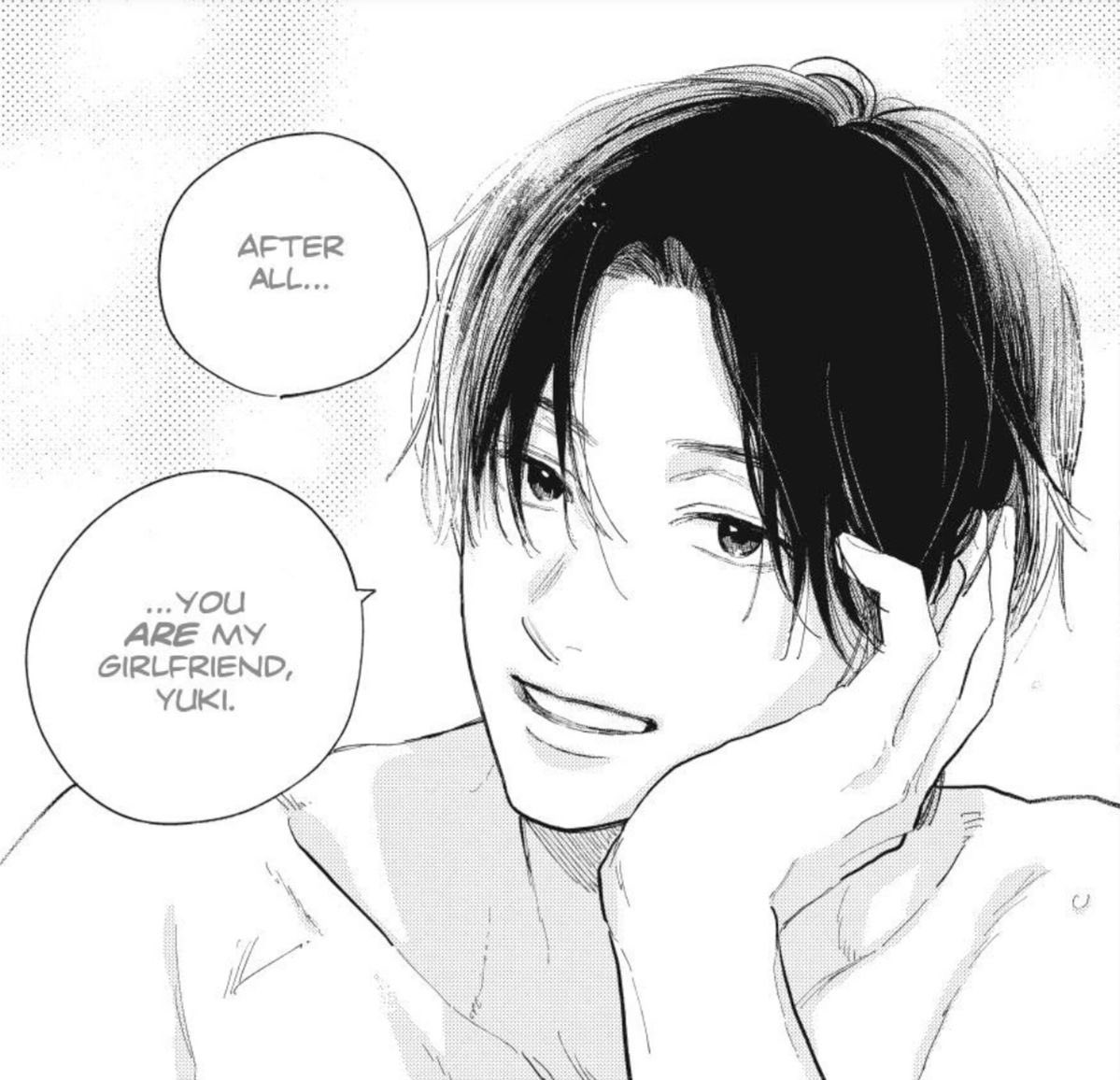 hshkvye's tweet photo. cant wait to see itsuomi in bun hairstyle to be animated! so gwapo kung sana ginwa nalang nila black yung hair nya sa anime tho i like silver haired guys but i think mas gwapo sya sa black https://t.co/a6MhtHF2ys