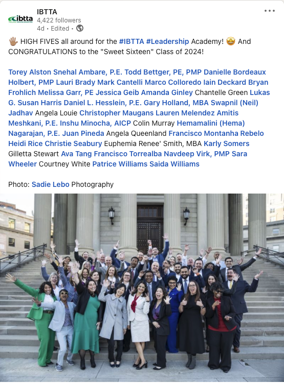 StarSystemsInt's tweet image. Congrats to the new class of @IBTTA Foundation Leadership Academy graduates Ava Tang #ProudMoment #IndustryLeaders

Original Post: linkedin.com/posts/ibtta_ib…