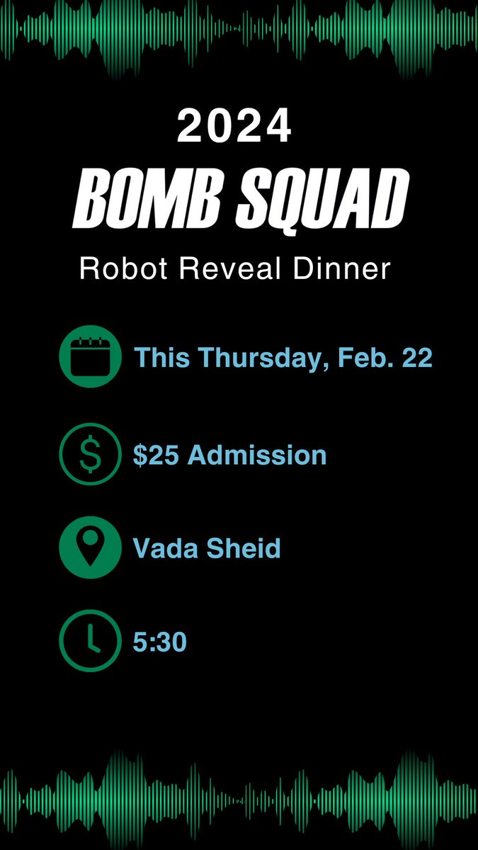 Come see our 2024 season robot this Thursday!!