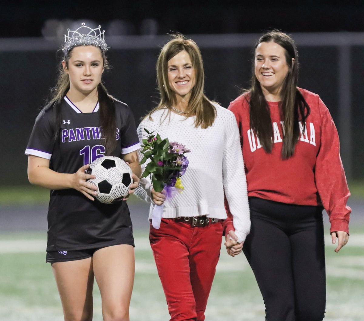 BobCalbert's tweet photo. Lady Panthers Senior Night. https://t.co/083IPrYAV2