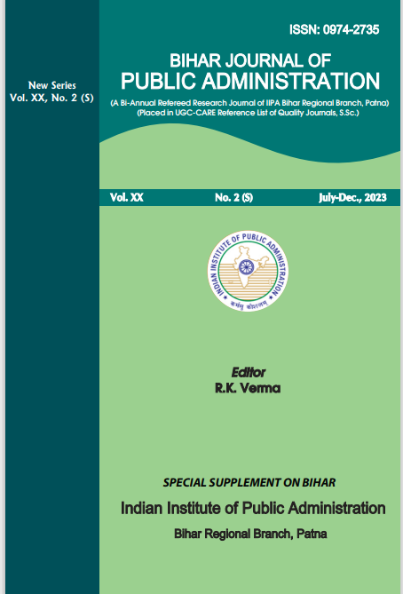 RahulYaduka's tweet photo. UGC-CARE listed journal, Bihar Journal of Public Administration, on the issue of better management of floods in the Koshi River Basin. The article can be accessed at this link. The article appeared in the July-December 2023(S) issue. 

https://t.co/I44fzEL3fx https://t.co/AHnnpPdTfN