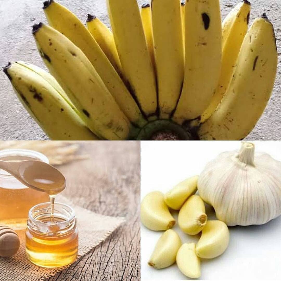 Probiotik dan Suplier enzim pencernaan & boost up energy tubuh anda. Caranya mudah⁣ . 1. Ambil Pisang kurang lebih 1/2 atau 1 buah ukuran sedang⁣ .⁣ 2. Bawang putih 1/3 siung yang kecil aja.⁣ 3. Madu Murni 1 sdm Kemudian ketiga bagan tersebut Diblender sampai halus.