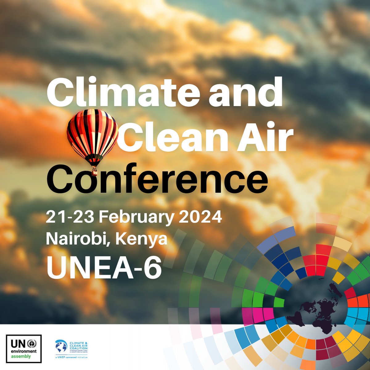 The #UNEA6 Climate and Clean Air Conference will bring together @CCACoalition member states and stakeholders to discuss the latest science and policy, and best practices to develop an inclusive agenda for key emissions sectors. ccacoalition.org/events/climate…