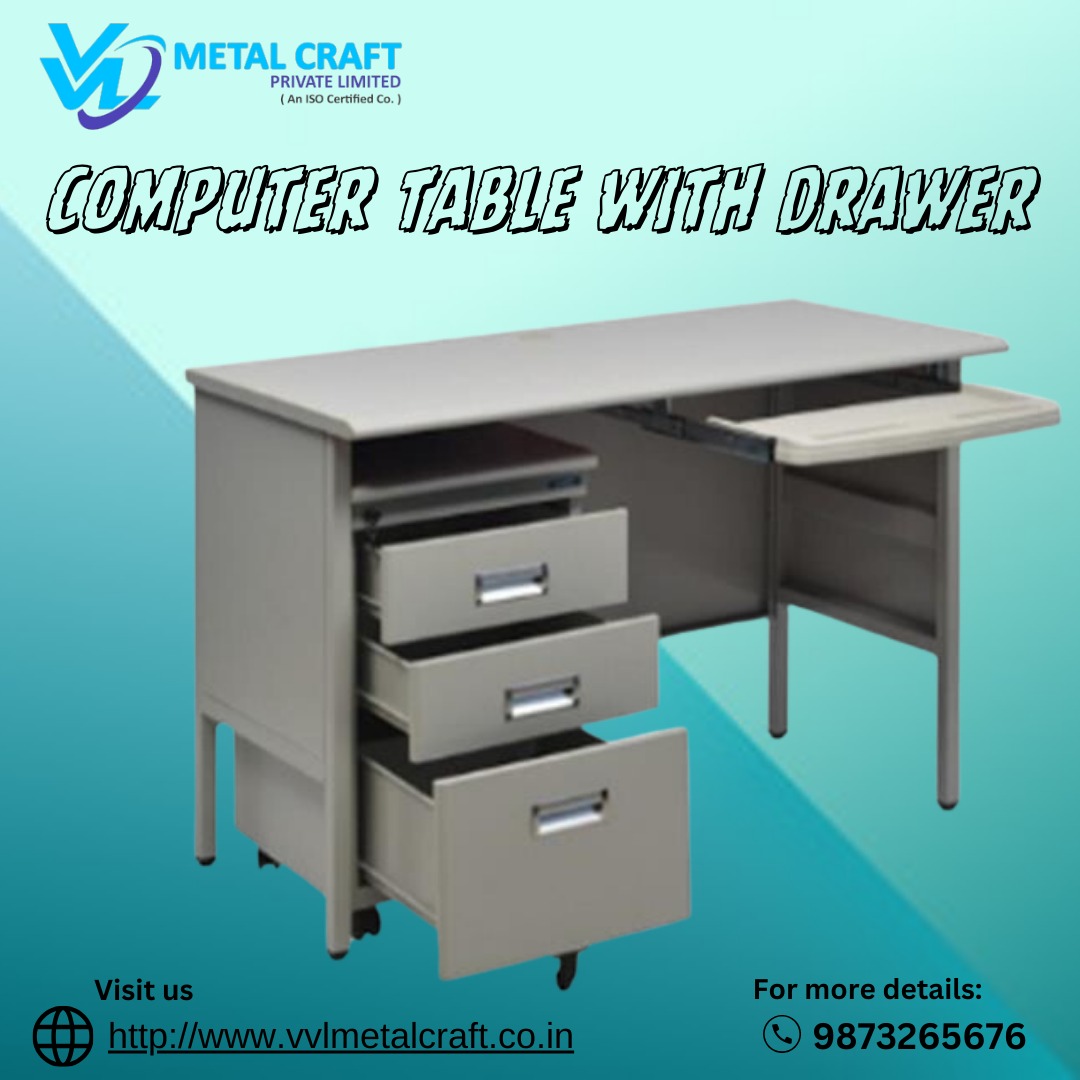 VVLMetalCraft's tweet photo. Computer Table with Drawer
.
Contact us for the latest pricing &amp; availability:👇
💌Mail: kdmetalcraft@gmail.com
📞Phone No.: 9953500090 (Call / Whatsapp)
.
#vvlfurniture #VVLMetalCraft #furnituredesign #furniture #metalfurniture #metal #metaltable #ComputerTable #computerdrawer https://t.co/rkjgsiO1x0
