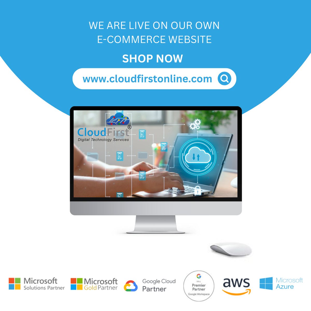 cloudfirst11's tweet image. Exciting News! #CloudFirstTechnology Launches Online 
 Portal

Microsoft 365
Google Workspace
Microsoft Surface Laptops
Microsoft Copilot
Microsoft Copilot Studio

Join us on this journey and discover a new way to shop.

Order Now: cloudfirstonline.com

#cloudfirstonline
