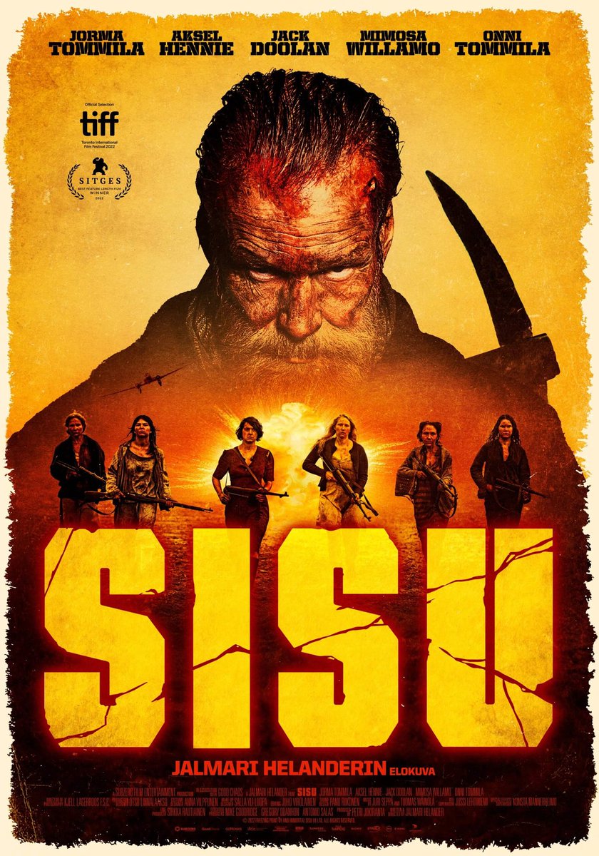 Just yesterday I watched this fun action movie about the Finnish concept sisu. Highly recommend this for anyone who loves well made over the top action flicks. 😎😎😎

#sisu #movie #ActionNotWords #ww2 #torille #suomi