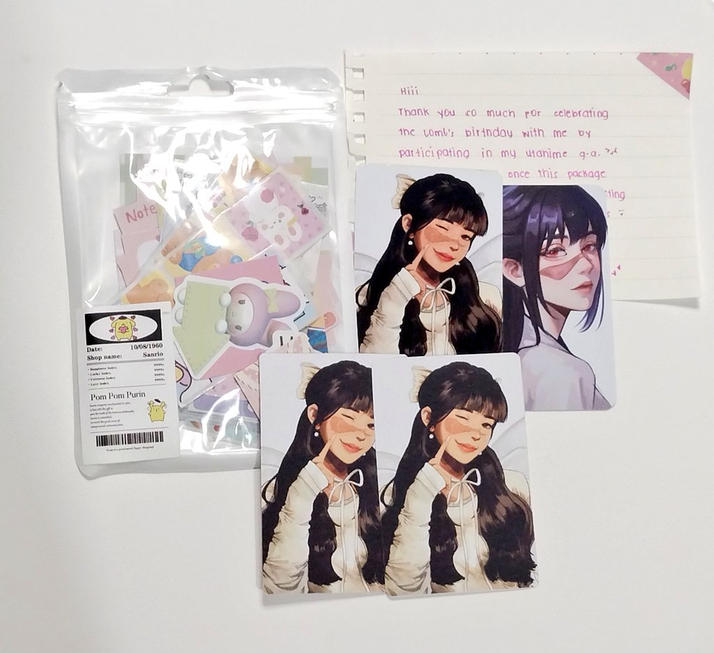 qreenyuri's tweet photo. ͏͏͏͏͏͏͏͏͏͏͏
✶ ﹒﹒ #chosomail 🛒
hello po ! utahime arrived safely
thank you po ulit for the
giveaway ! kinikilig ako ang
ganda niya t___t 'till next time !
@cartsumu #ioriceipts .ᐟ
͏͏͏͏͏͏͏͏͏͏͏ https://t.co/pjE2HSJbFH