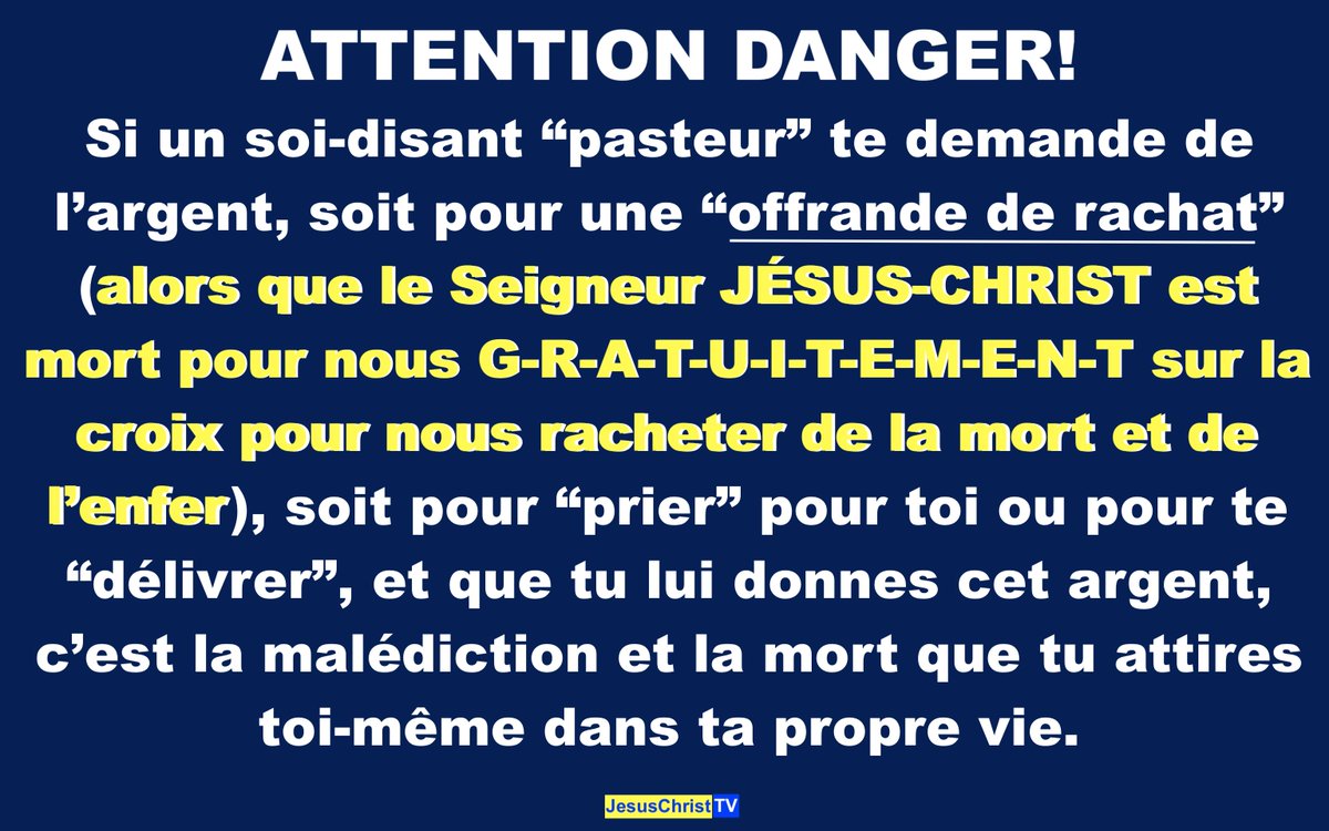 JesusChrist_TV's tweet image. #JesusChristTV #fauxpasteurs