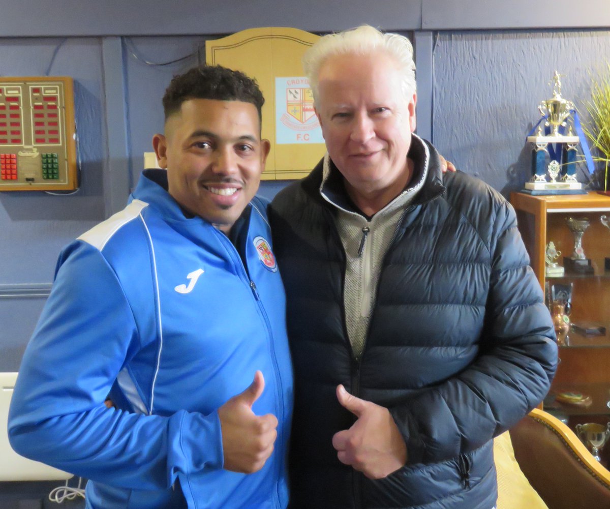 RaymondWest8's tweet photo. @Croydon_FC  beat the Oyster Men of @WTFC_1886 2-1 yesterday in the Kent Senior Trophy Semi Final at Belmont Stadium in front of a crowd of 355.
@Croydon_FC scorers were Ryan (2.31) Hall and Ryan Palmer from the penalty spot. https://t.co/5uhpUYdSRo
