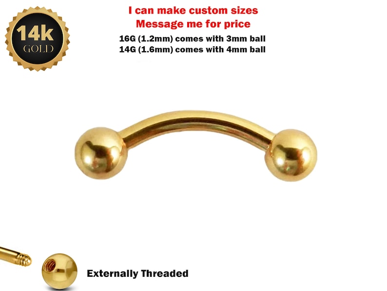 piercednlovely's tweet photo. 14K Sold Gold Curved Barbell Piercing-14K Gold Body Piercing for Eyebrow, Lip Studs, Rook Jewelry, Cartilage Bar-14G and 16G available. #verticallabret #lipring #lippiercing #antieyebrowpiercing #rookpiercing #14kgoldeyebrowpiercing #14kgoldbentbarbell
🛒https://t.co/uGYPPeGKRx https://t.co/adhfTRhNTr
