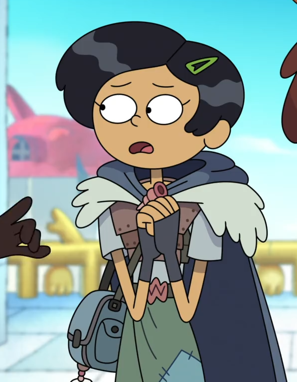 Today on things I've noticed and thought about way more than a normal person would is the fact that Marcy always holds her own hand whenever she feels stressed/sad/guilty