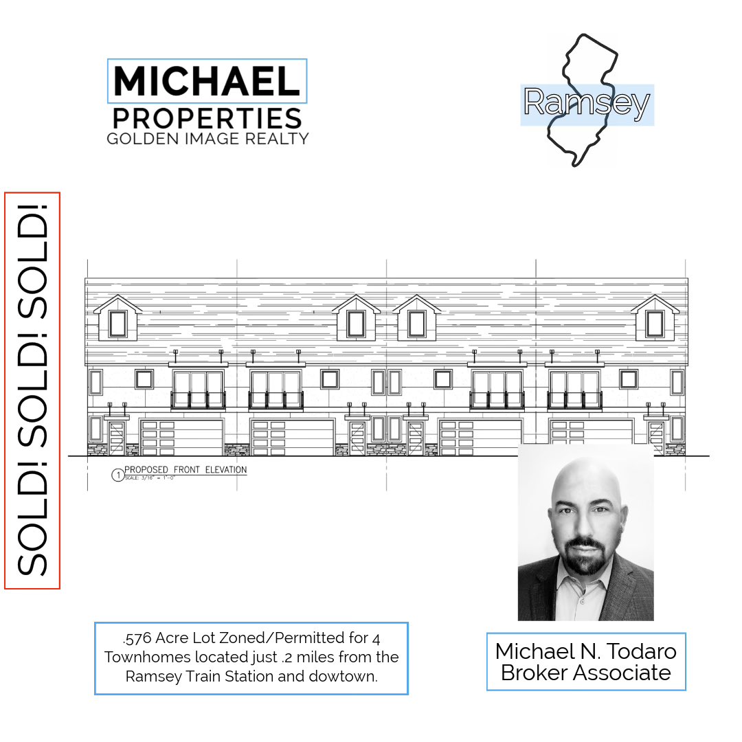 Sold, Ramsey, NJ #michaelntodaro #michaeltodaro #michaelproperties #bergencounty #RealEstate #ramsey #ramseynj