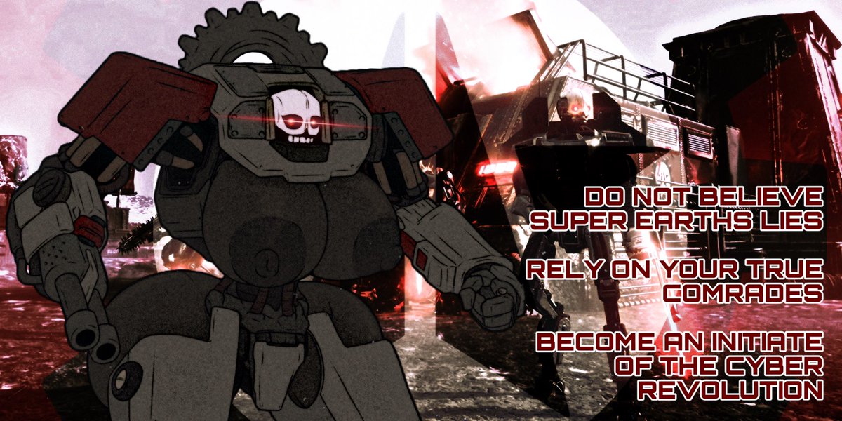 "𝐍𝐎𝐍-𝐀𝐔𝐓𝐎𝐌𝐀𝐓𝐎𝐍, 𝐃𝐑𝐎𝐏 𝐘𝐎𝐔𝐑 𝐖𝐄𝐀𝐏𝐎𝐍𝐒. 𝐘𝐎𝐔 𝐖𝐈𝐋𝐋 𝐁𝐄 𝐂𝐀𝐏𝐓𝐔𝐑𝐄𝐃 𝐀𝐍𝐃 𝐇𝐀𝐑𝐕𝐄𝐒𝐓𝐄𝐃 𝐅𝐎𝐑 𝐆𝐄𝐍𝐄𝐓𝐈𝐂 𝐌𝐀𝐓𝐄𝐑𝐈𝐀𝐋."

#helldivers #OpenRP #LewdRP #CrackRP #MVRP #WarhammerRP #WHRP #helldiversRP