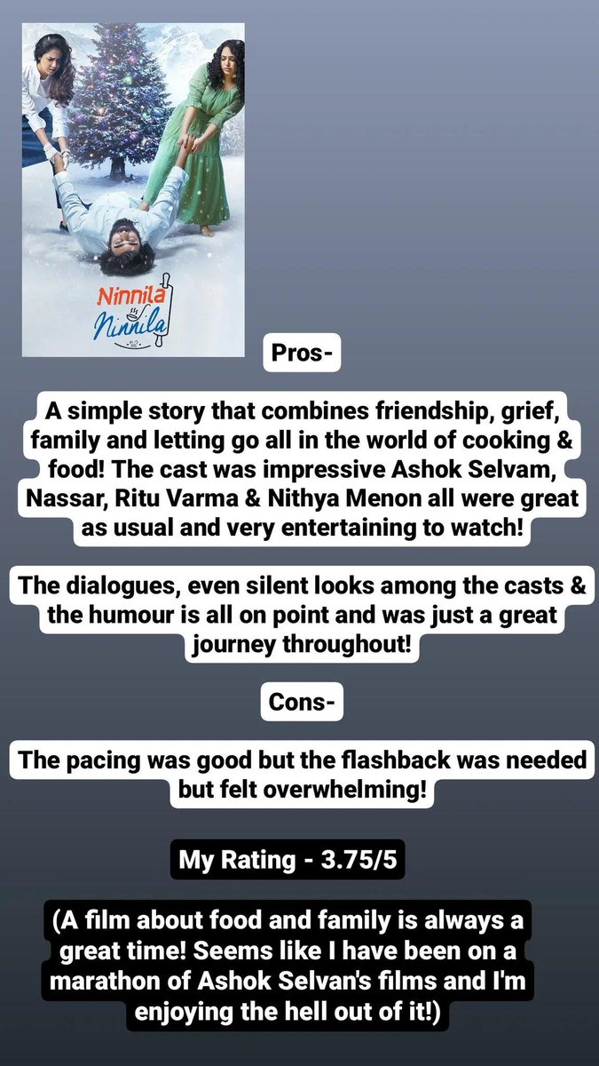 Shamil Makeen 🇱🇰🇨🇦 (@shamilmak) on Twitter photo My Quick and Short Review of Ninnila Ninnila <a href="/AshokSelvan/">Ashok Selvan</a> #ashokselvan #myreview #shamilmakeen #myrating #Telugu #telugureview #india #srilankan #canada #ninnilaninnila #ninnilaninnilareview #film #movie #TeluguCinema #telugureview My Quick and Short Review of Ninnila Ninnila <a href="/AshokSelvan/">Ashok Selvan</a> #ashokselvan #myreview #shamilmakeen #myrating #Telugu #telugureview #india #srilankan #canada #ninnilaninnila #ninnilaninnilareview #film #movie #TeluguCinema #telugureview