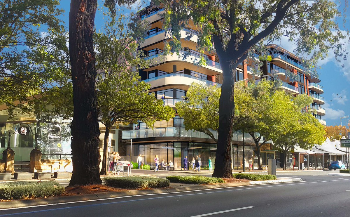 SynrgyConstruct's tweet photo. SYNERGY proudly has commenced ORTA on The Parade. This 9-level masterpiece is set to redefine urban living with its 21,800m2 gfa comprising 65 apartments, including 4 luxury penthouses, 5 skyhomes, high-end retail, commercial spaces and 152 carparks. https://t.co/cqkEnsTagm