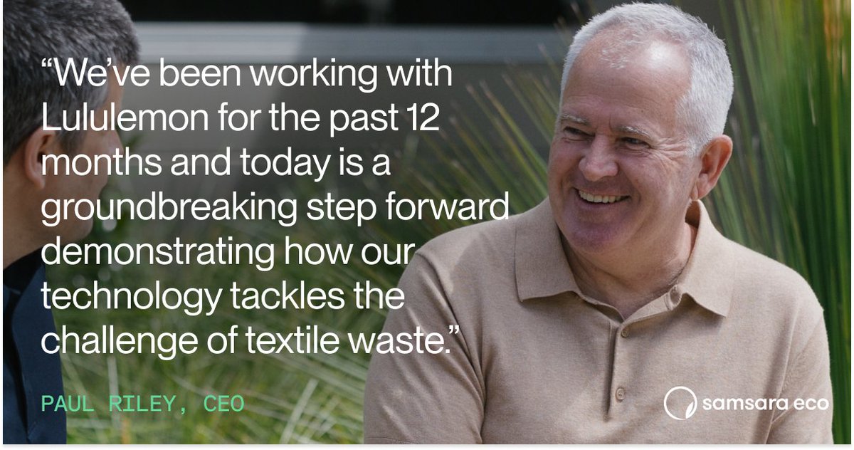 The groundbreaking technology that we announced today shows that we can tackle textile waste. #infiniterecycling #textiles #waste #enzymes #circulareconomy #eoseco