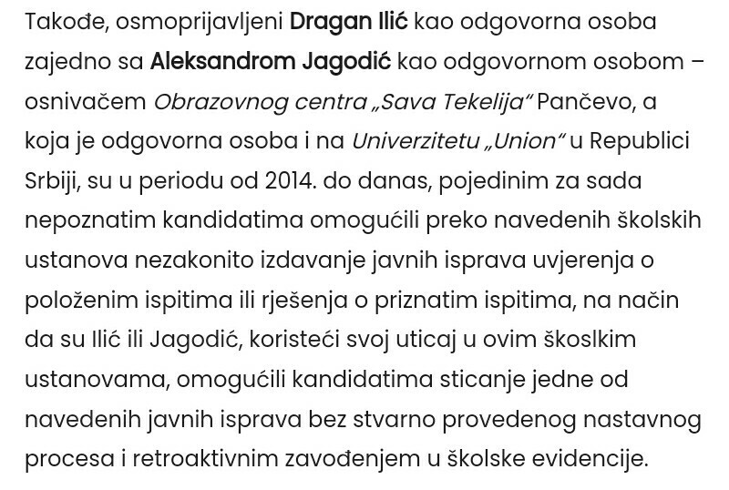 ivanajpavlovic's tweet photo. Тек 21/02/2023, након опсежне истраге, СИПА хапси десетак осумњичених. Утврђено је да су лажне дипломе стигле и до Србије https://t.co/ppb0nCeiyW https://t.co/EJMDkQwRL6