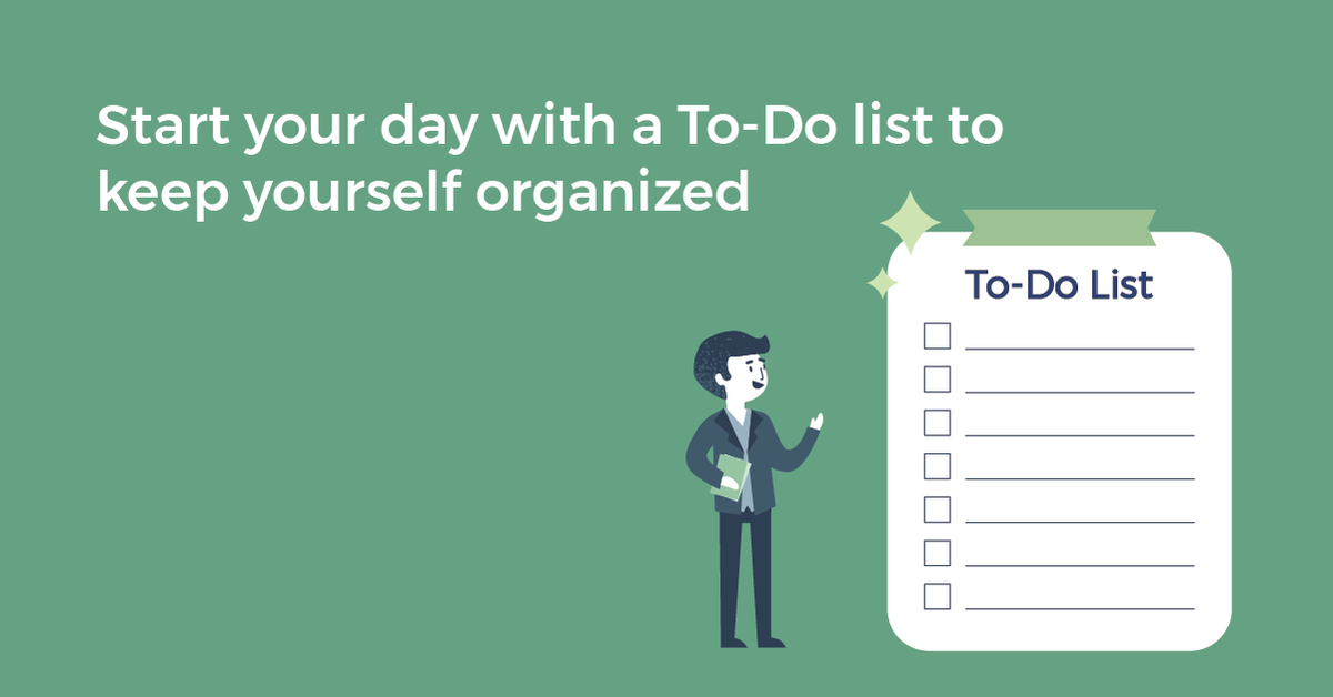 CareersAtSBC's tweet photo. Incorporating a To-Do list will help you be more efficient, organized, and also improve your time management.

#WorkplaceWednesday 💚💙 https://t.co/l23hoBFHkZ