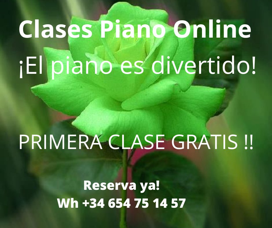 DanielCavero12's tweet photo. Prueba una clase gratis de piano online. EL PIANO ES DIVERTIDO. De nivel cero a superior. Cursos completamente personalizados. Niños y adultos. Reserva tu clase gratuita en el WhatsApp +34654751457. 34654751457. https://t.co/eio8GhYmFK