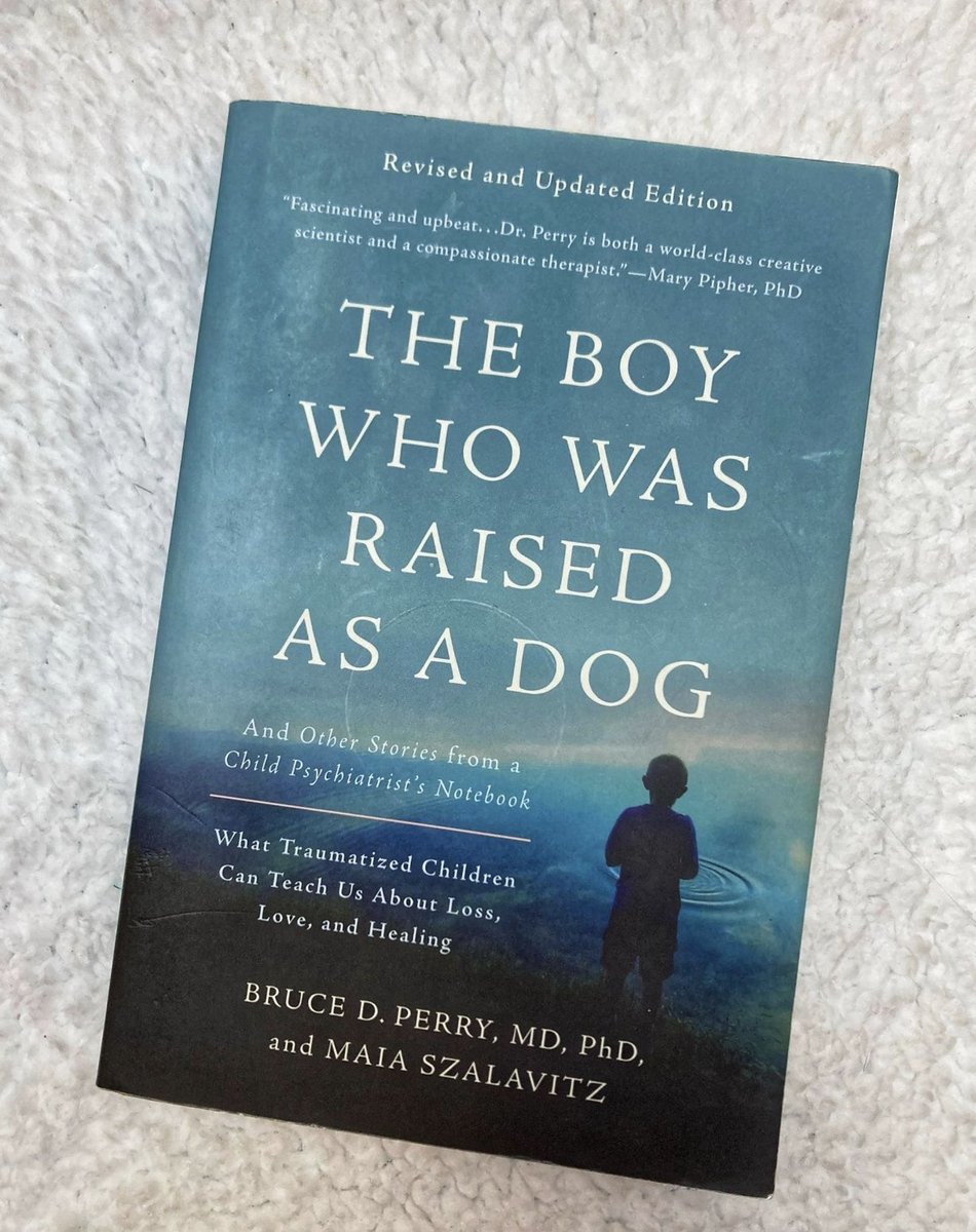 Our book of the month is The Boy Who Was Raised As A Dog by @BDPerry and @mariaszalavitz This book tells children’s stories of trauma & transformation & shares lessons of courage & hope. It explains what happens to children’s brains when they are exposed to extreme stress.