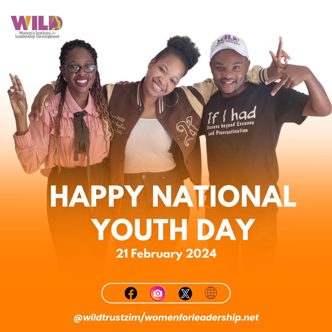 Happy National #YouthDayZW. Young women are the future of Zimbabwe 's economy! Their talent and leadership are key to Vision 2030. Let's empower them with education, access, and equal opportunities! #InvestInHer #WomenRights #YouthEmpowerment