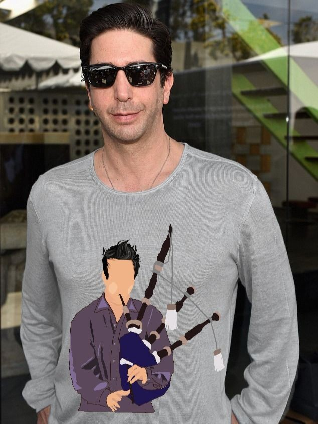 ChandlerBing_12's tweet photo. Nice shirt, David https://t.co/xCqL7tAmaQ