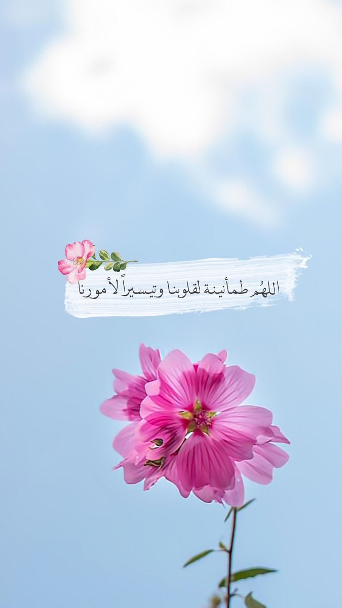 umalqasim93's tweet photo. .
.

"ربّ السعة واليسر والسلام ..
اجعل أيامنا رحبة بالحب والايمان 
متّسعة بالتوفيق والرضا .. هانئة
آمنة في الشدائد "

#صباح__الخيرِ 🍃🌸 https://t.co/QGVbQ2rMi2